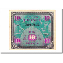 France, 10 Francs, 1944, TTB, Fayette:VF18.01, KM:116a