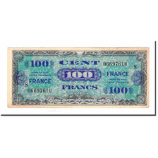 France, 100 Francs, 1944, EF(40-45), Fayette:VF25.08, KM:123c