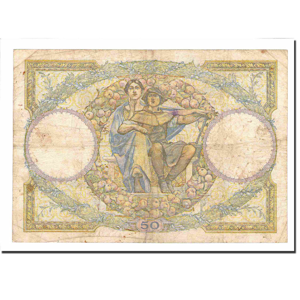 France, 50 Francs, Luc Olivier Merson, 1933, 1933-06-15, TB, Fayette:16.4