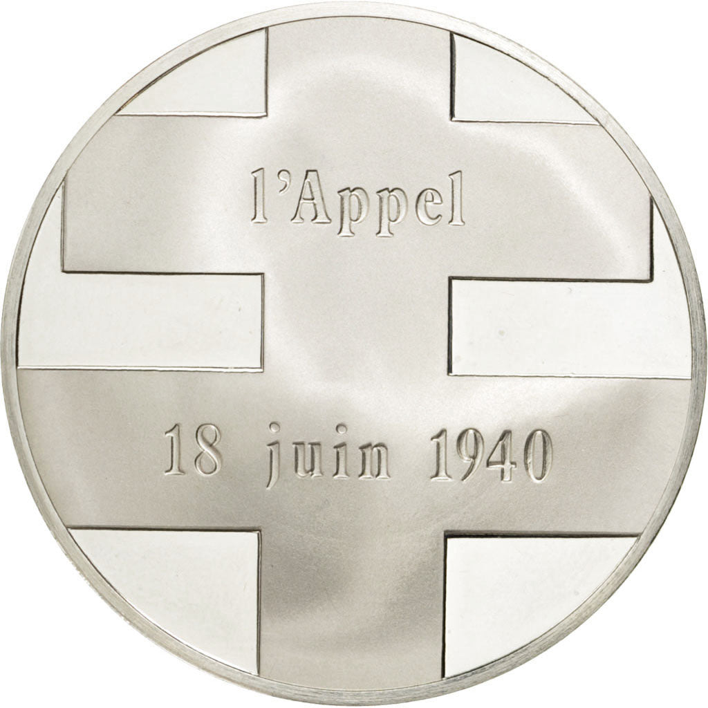 France, Medal, French State, History, 1940, MS(60-62), Silver
