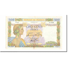 Frankreich, 500 Francs, La Paix, 1941, 1941-12-18, SS, Fayette:32.25, KM:95b