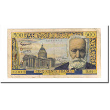 Francia, 500 Francs, Victor Hugo, 1957, 1957-12-05, MB, Fayette:35.7, KM:133b