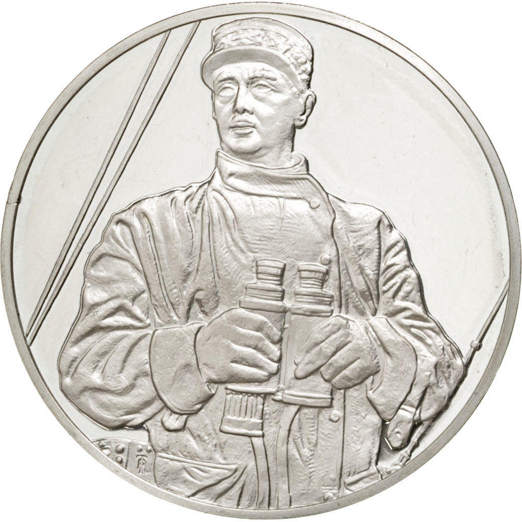 FRANCE, History, French State, Medal, MS(60-62), Silver, 44, 38.40