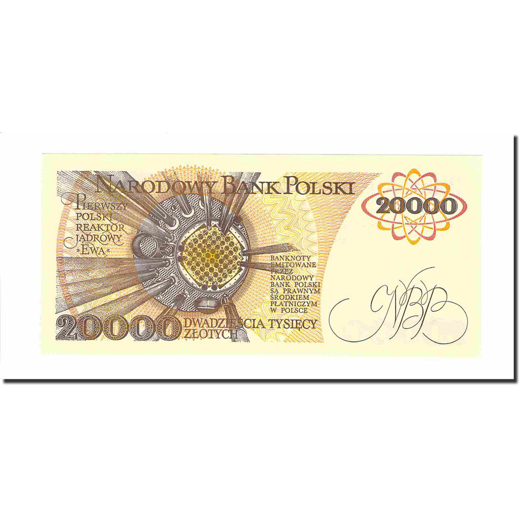 Billet, Pologne, 20,000 Zlotych, 1989, 1989-02-01, KM:152a, NEUF