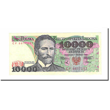 Billet, Pologne, 10,000 Zlotych, 1988, 1988-12-01, KM:151b, SPL