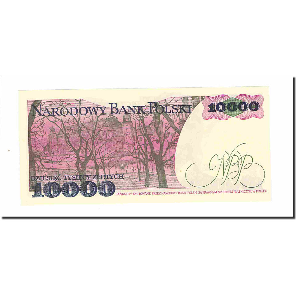 Billet, Pologne, 10,000 Zlotych, 1988, 1988-12-01, KM:151b, NEUF