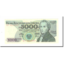 Banknote, Poland, 5000 Zlotych, 1988, 1988-12-01, KM:150c, UNC(64)