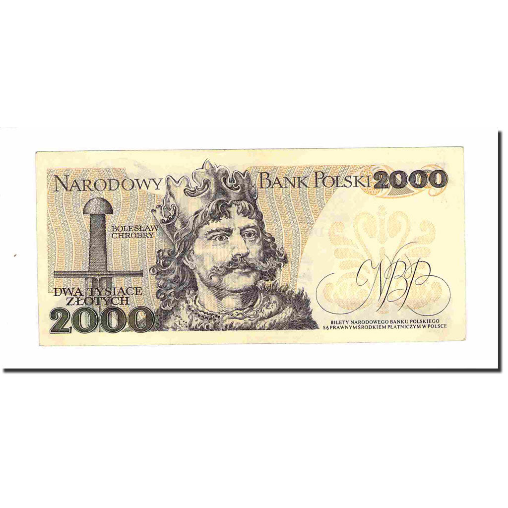Banknote, Poland, 2000 Zlotych, 1979, 1979-06-01, KM:147b, AU(50-53)
