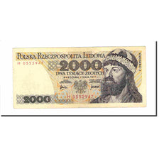 Banconote, Polonia, 2000 Zlotych, 1977, 1977-05-01, KM:147a, BB