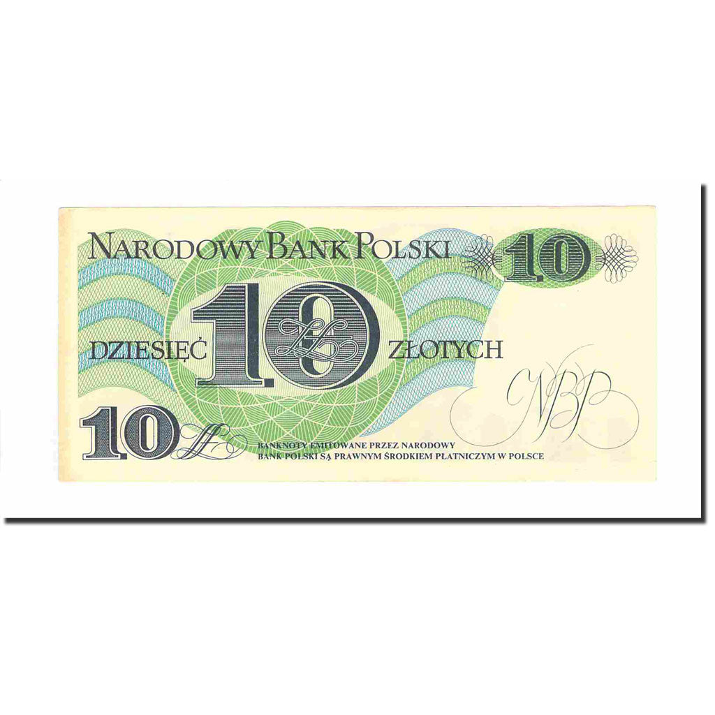 Banknote, Poland, 10 Zlotych, 1982, 1982-06-01, KM:148a, UNC(63)