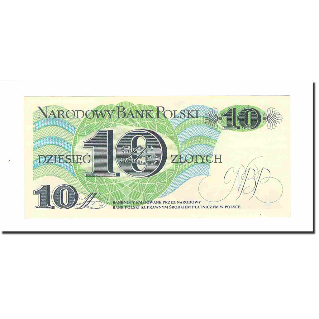 Banknote, Poland, 10 Zlotych, 1982, 1982-06-01, KM:148a, UNC(63)