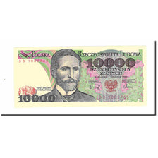 Banknote, Poland, 10,000 Zlotych, 1988, 1988-12-01, KM:151b, UNC(63)