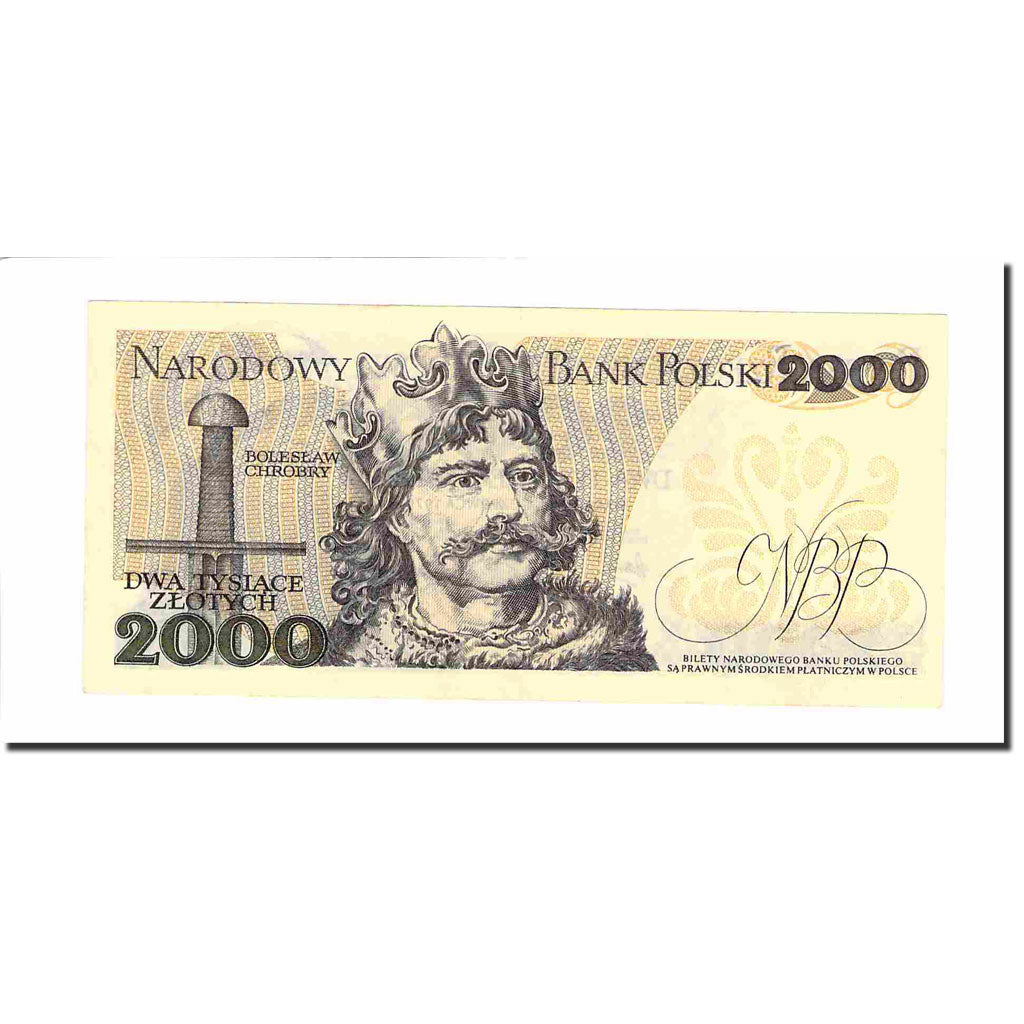 Banknote, Poland, 2000 Zlotych, 1979, 1979-06-01, KM:147b, EF(40-45)