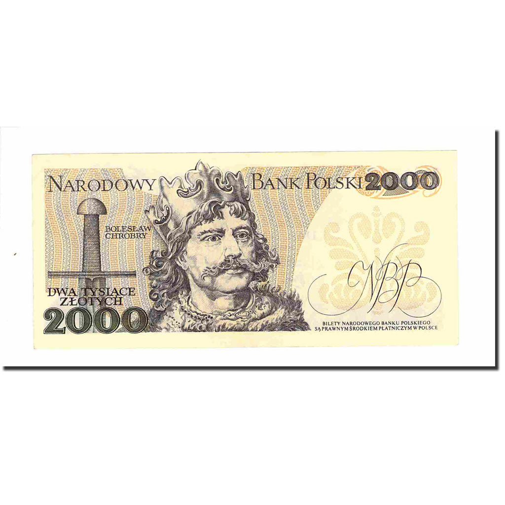 Banknote, Poland, 2000 Zlotych, 1979, 1979-06-01, KM:147b, AU(50-53)