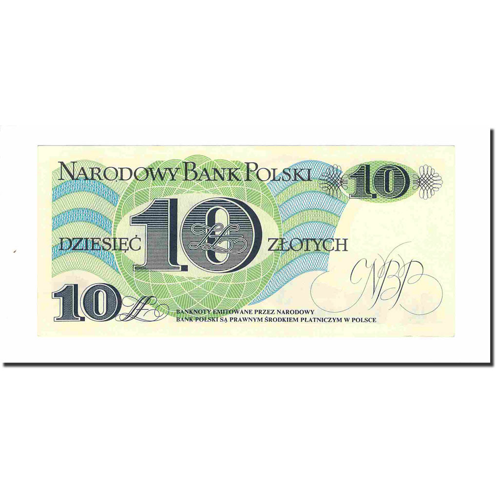 Banknote, Poland, 10 Zlotych, 1982, 1982-06-01, KM:148a, UNC(63)
