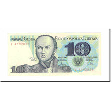 Banknote, Poland, 10 Zlotych, 1982, 1982-06-01, KM:148a, UNC(63)
