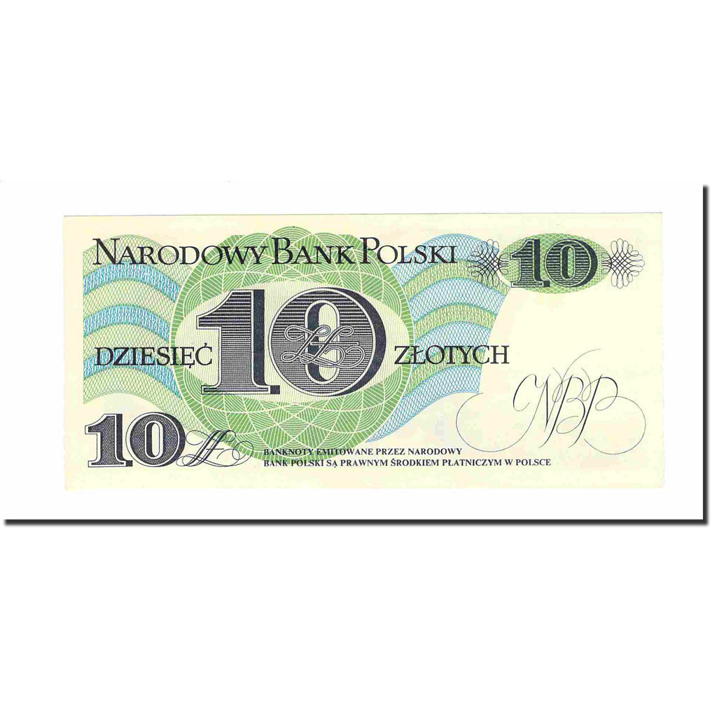 Banknote, Poland, 10 Zlotych, 1982, 1982-06-01, KM:148a, UNC(63)