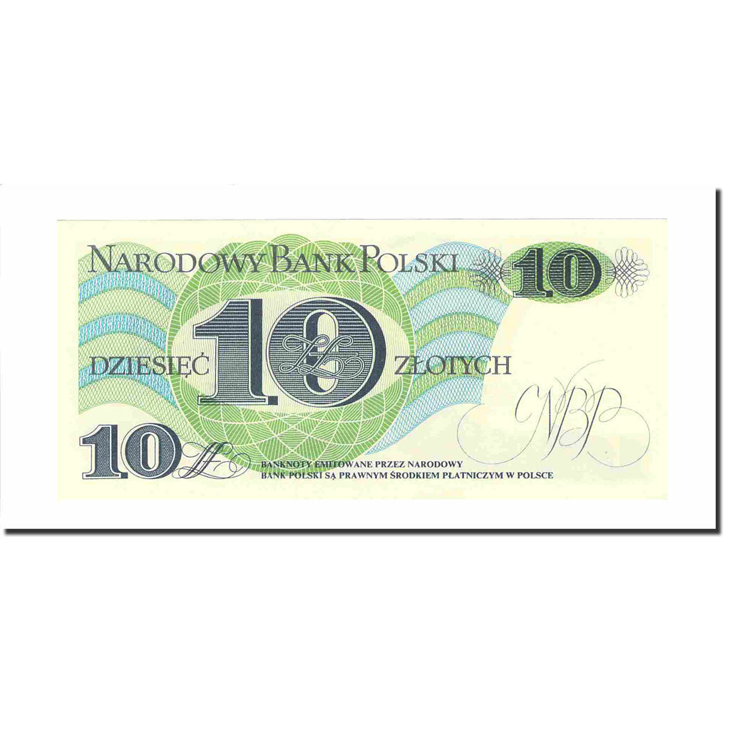 Banknote, Poland, 10 Zlotych, 1982, 1982-06-01, KM:148a, UNC(64)
