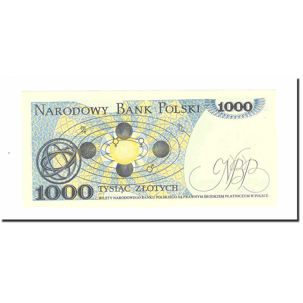 Banknote, Poland, 1000 Zlotych, 1982, 1982-06-01, KM:146c, UNC(64)