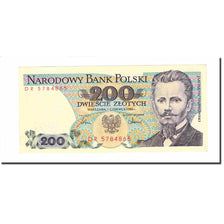 Banknote, Poland, 200 Zlotych, 1988, 1988-12-01, KM:144c, AU(55-58)