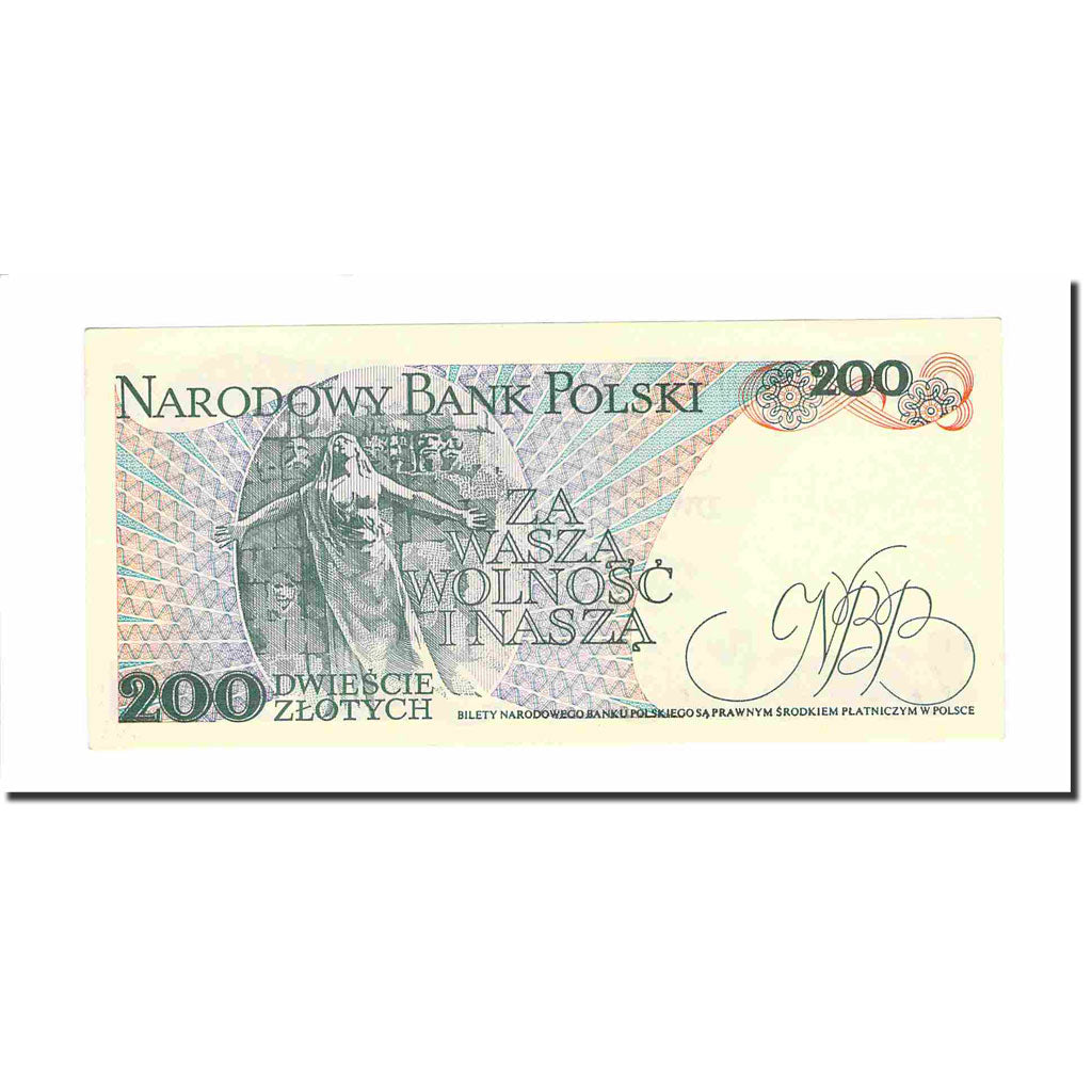 Banknote, Poland, 200 Zlotych, 1988, 1988-12-01, KM:144c, AU(55-58)