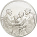 FRANCE, History, French Fifth Republic, Medal, MS(60-62), Silver, 44, 38.80