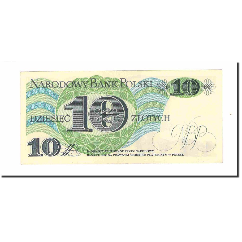 Banknote, Poland, 10 Zlotych, 1982, 1982-06-01, KM:148a, AU(55-58)