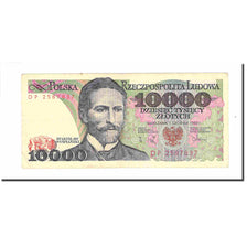 Nota, Polónia, 10,000 Zlotych, 1988, 1988-12-01, KM:151b, UNC(65-70)