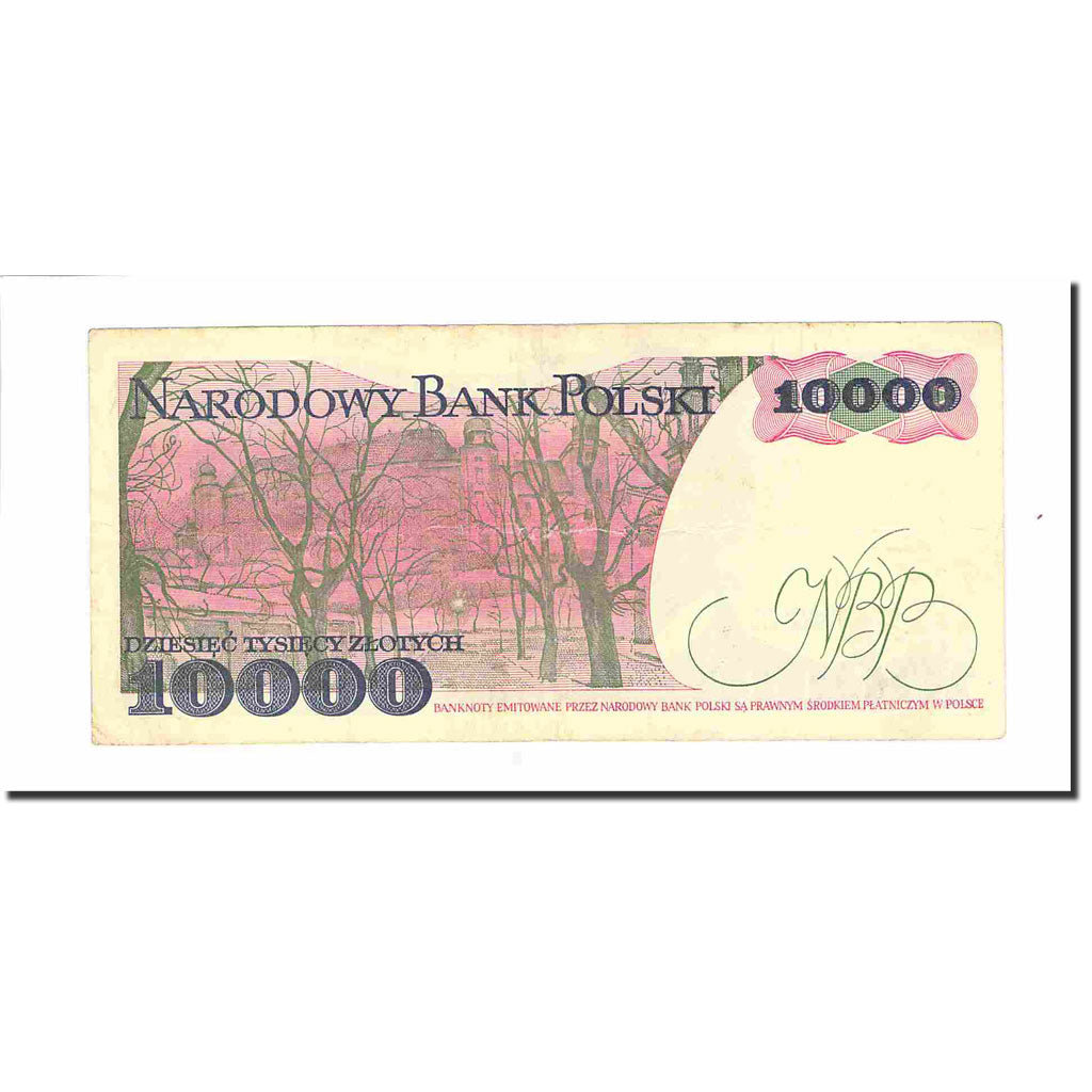 Billet, Pologne, 10,000 Zlotych, 1988, 1988-12-01, KM:151b, NEUF