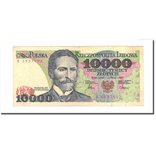 Billet, Pologne, 10,000 Zlotych, 1987, 1987-02-01, KM:151a, TB+