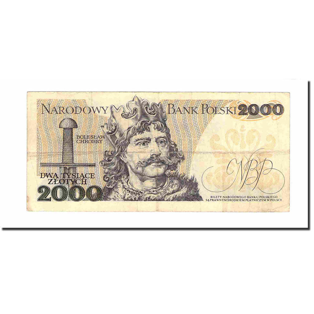 Banknote, Poland, 2000 Zlotych, 1979, 1979-06-01, KM:147b, EF(40-45)