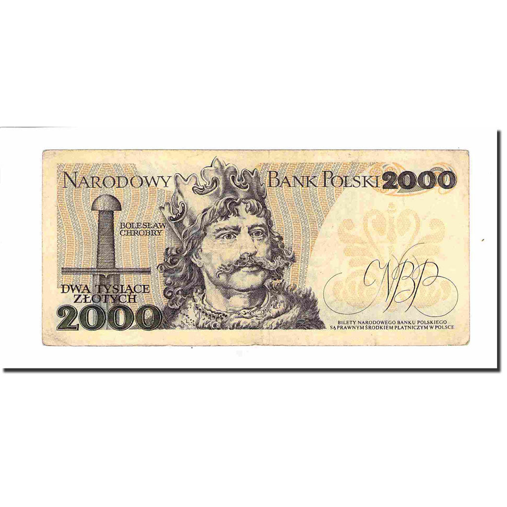Banknote, Poland, 2000 Zlotych, 1979, 1979-06-01, KM:147b, EF(40-45)