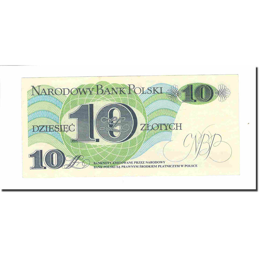 Banknote, Poland, 10 Zlotych, 1982, 1982-06-01, KM:148a, EF(40-45)
