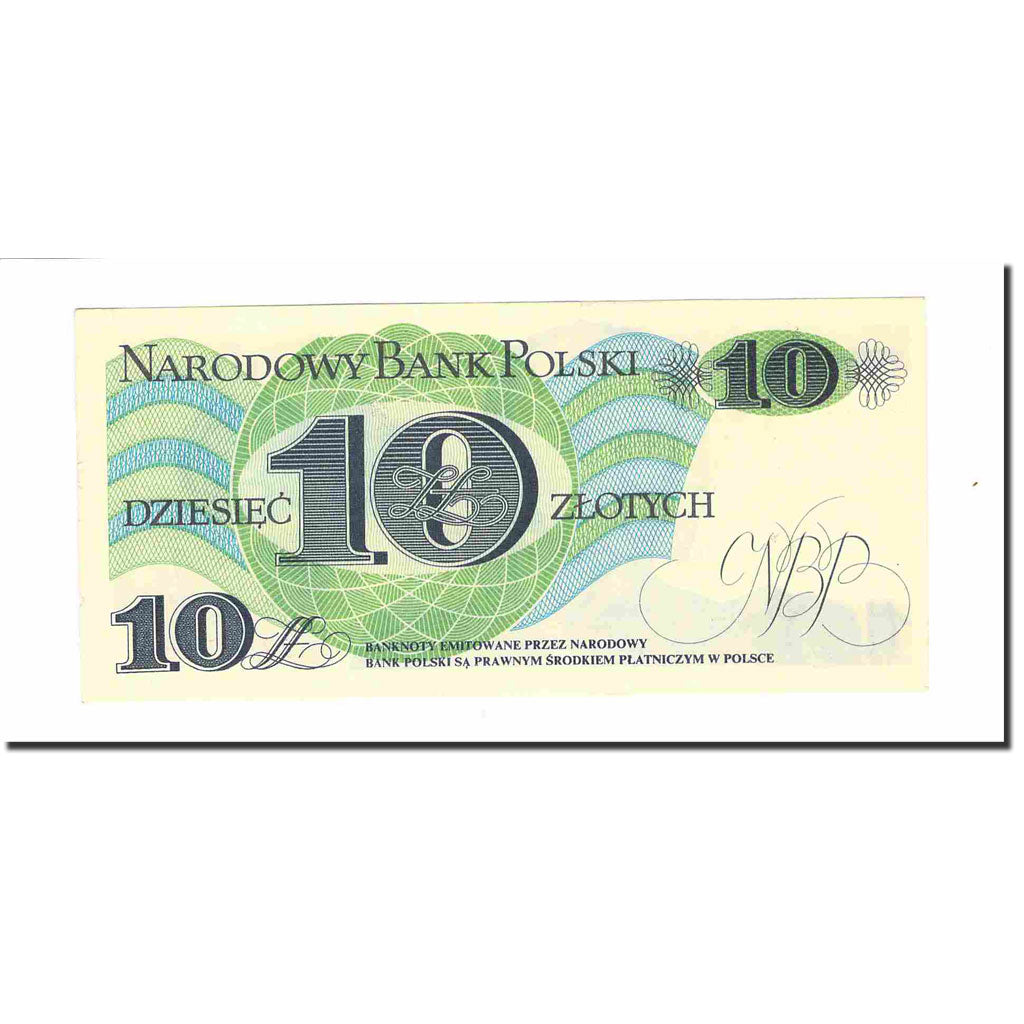 Billet, Pologne, 10 Zlotych, 1982, 1982-06-01, KM:148a, SUP