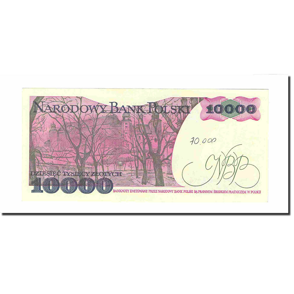 Banconote, Polonia, 10,000 Zlotych, 1988, 1988-12-01, KM:151b, SPL