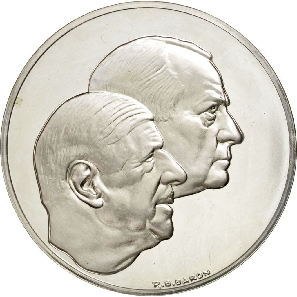 Francia, Medal, French Fifth Republic, History, SPL, Argento