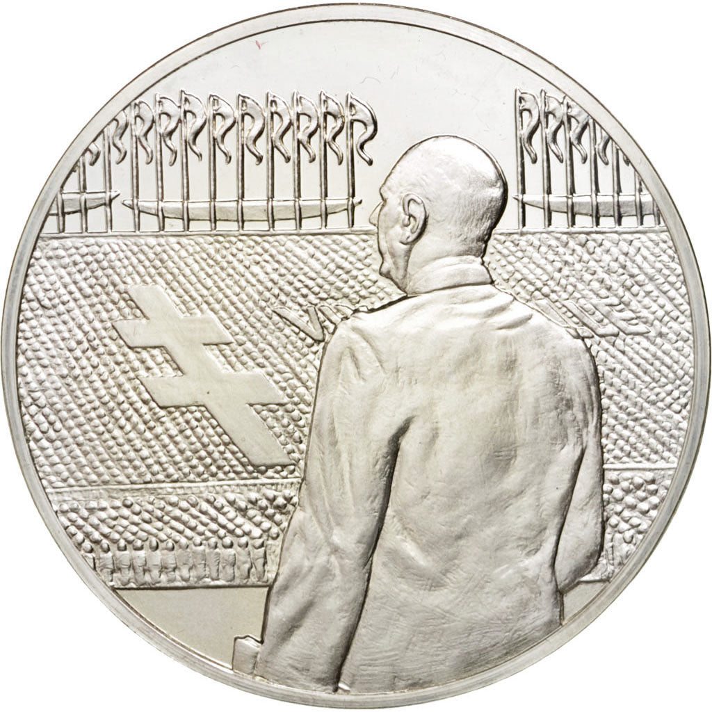 France, Medal, French Fifth Republic, History, MS(60-62), Silver