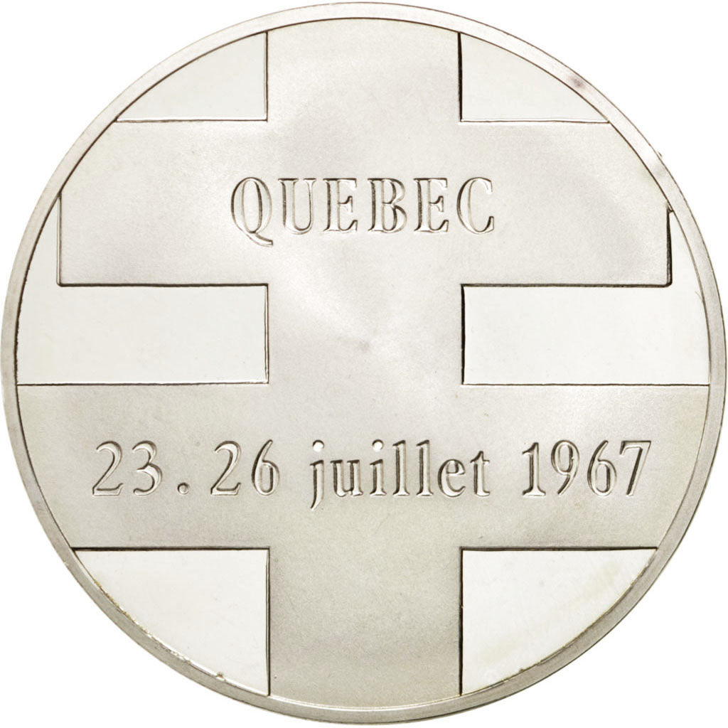 France, Medal, French Fifth Republic, History, MS(60-62), Silver