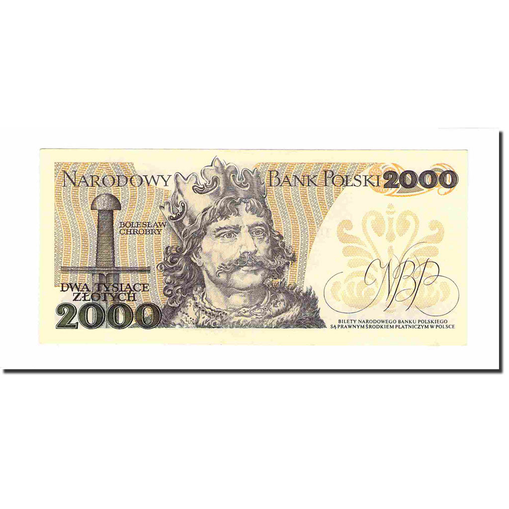 Banknote, Poland, 2000 Zlotych, 1982, 1982-06-01, KM:147b, UNC(63)