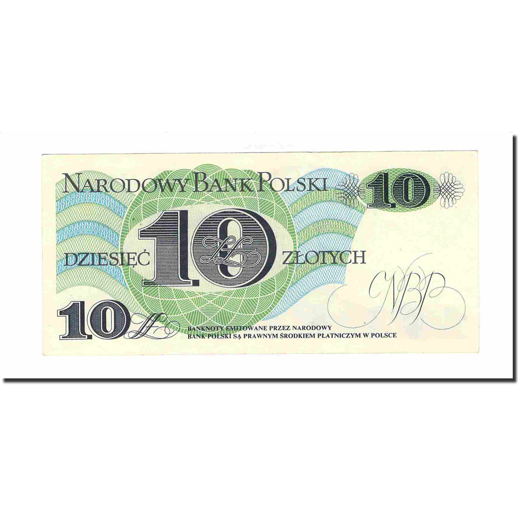 Banconote, Polonia, 10 Zlotych, 1982, 1982-06-01, KM:148a, SPL