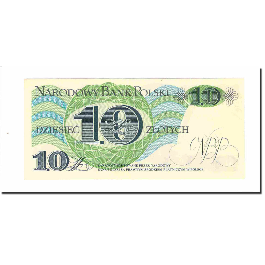 Banknote, Poland, 10 Zlotych, 1982, 1982-06-01, KM:148a, UNC(63)