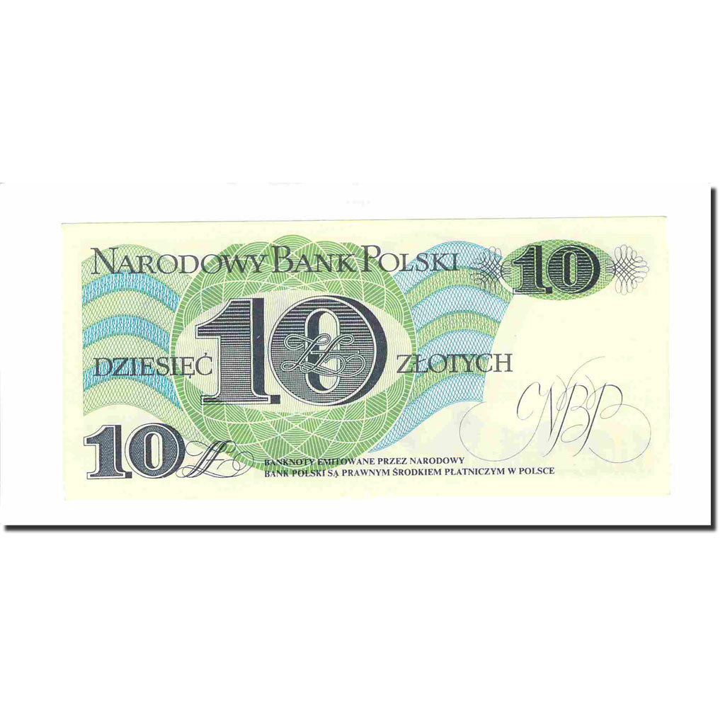 Banknote, Poland, 10 Zlotych, 1982, 1982-06-01, KM:148a, UNC(63)