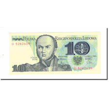 Banknot, Polska, 10 Zlotych, 1982, 1982-06-01, KM:148a, UNC(63)