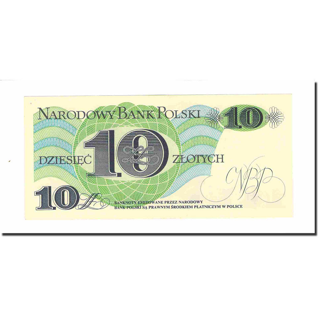 Banknote, Poland, 10 Zlotych, 1982, 1982-06-01, KM:148a, UNC(63)