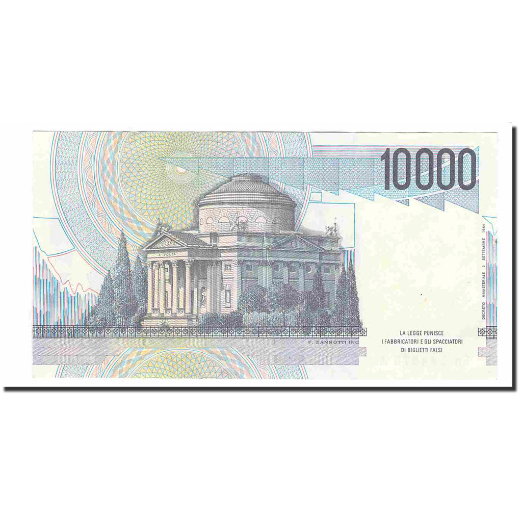 Banconote, Italia, 10,000 Lire, 1984, 1984-09-03, KM:112d, SPL-