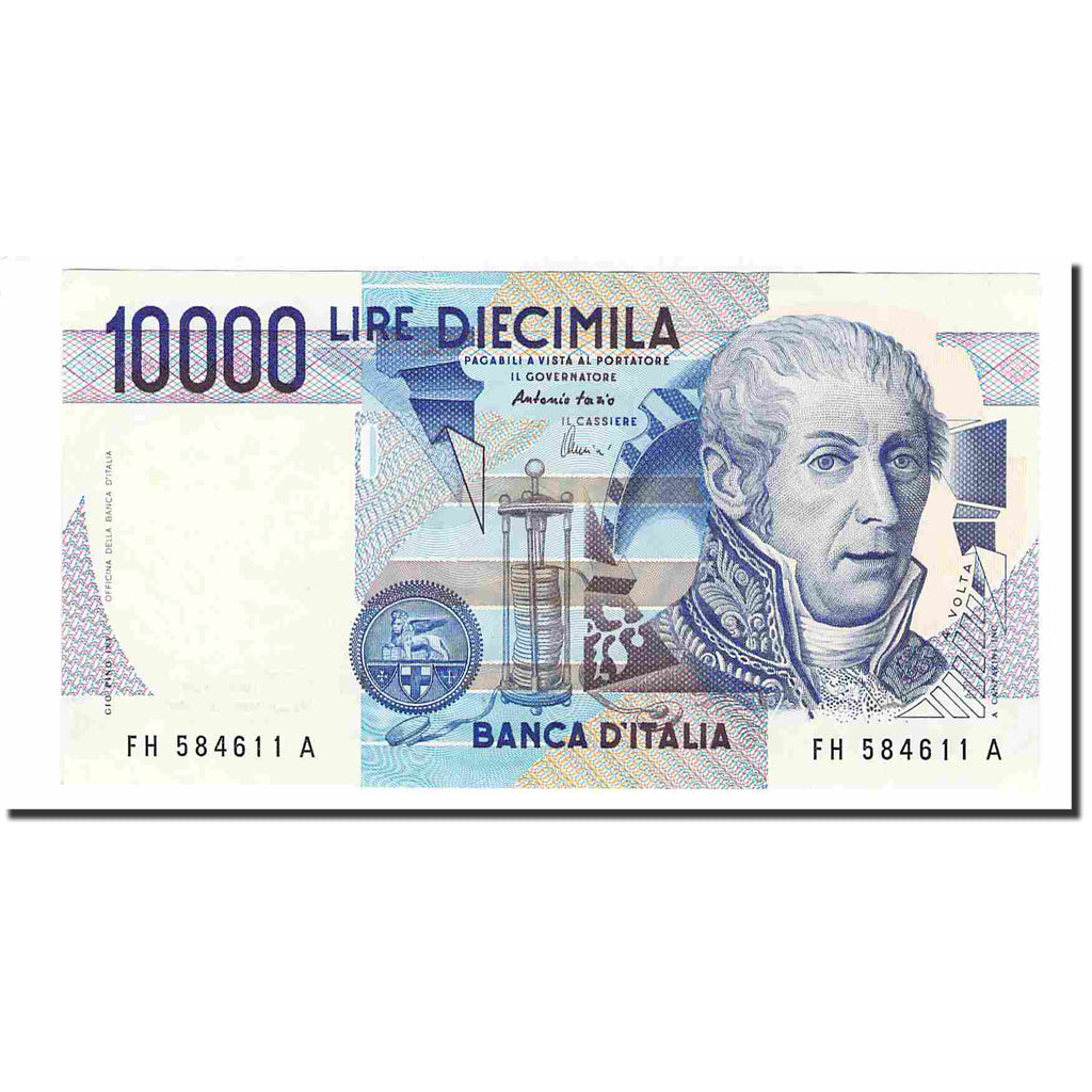 Banconote, Italia, 10,000 Lire, 1984, 1984-09-03, KM:112d, SPL-