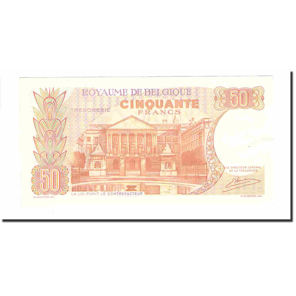 Banknote, Belgium, 50 Francs, 1966, 1966-05-16, KM:139, UNC(60-62)