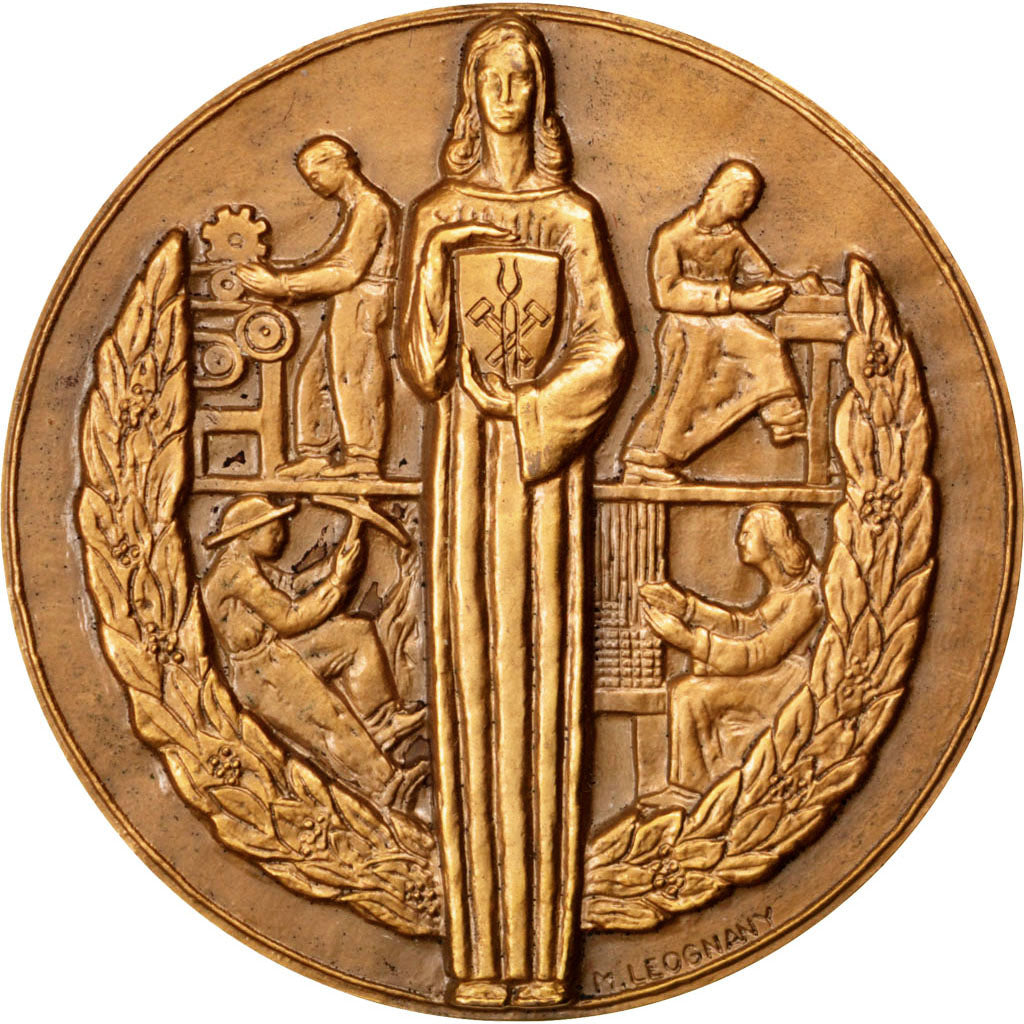 FRANCE, Medicine, French Fifth Republic, Medal, 1967, AU(50-53), Leognany,...