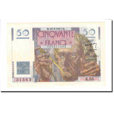Frankrijk, 50 Francs, Le Verrier, 1947, 1947-03-20, SPL, Fayette:20.7, KM:127b