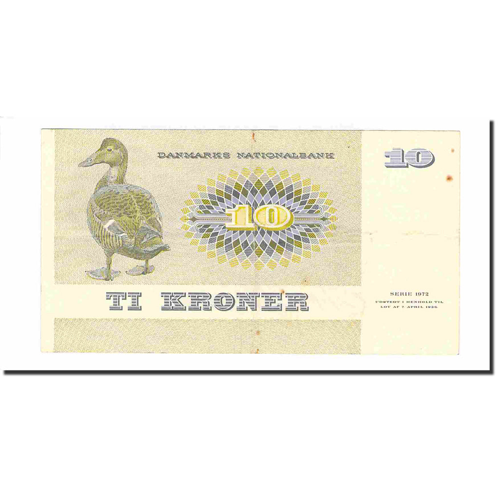 Banknote, Denmark, 10 Kroner, 1977-1978, KM:48g, AU(50-53)